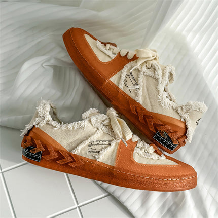 [Celebrity Style] Classic Niche Sneakers Retro Trend Thin Rubber Sole Trendy Versatile T-Head Training Shoes X508