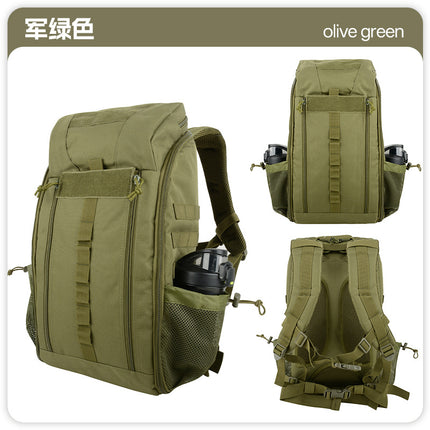 Tactical bag medical bag outdoor riding mountaineering fire emergency supplies bag multifunctional wear-resistant Oxford cloth backpack