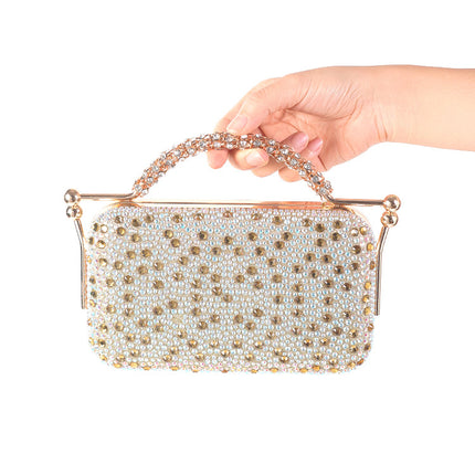 Cross-border New Evening Bag Women's Banquet Bag Crossbody Hand Bag Dress Makeup Evening Bag Women's Bag