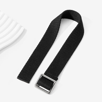 Black Thickened Extension Strap Crossbody Transformation Canvas Bag Strap Extension Chain Suitable for Lulu Moon Bag Accessories Sold Separately