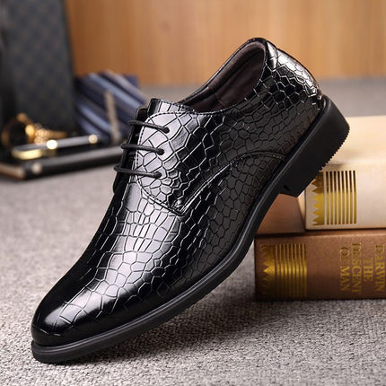 Factory direct 2023 autumn new leather shoes men's business formal leather shoes top layer cowhide daily office non-slip