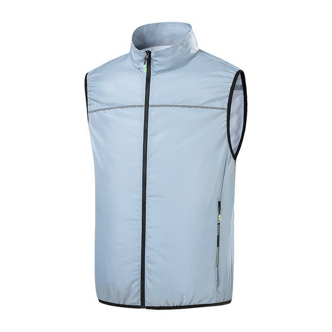 Cooling Air-Conditioned Clothing, Fan Vest, Men's Vest, Smart Three-Speed Air-Conditioned Clothing, Work Vest for Workers, Sun Protection Clothing