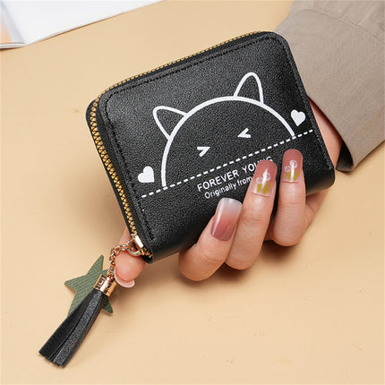 Factory wholesale Korean style cute zipper coin purse multi-functional card holder coin bag student mini bag wallet