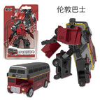 Alloy transformed london bus-red
