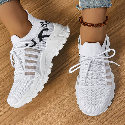 Women's Shoes Spring Popular New Dad Shoes Shoes Mesh Breathable Korean Style Sneakers Retro Running Shoes