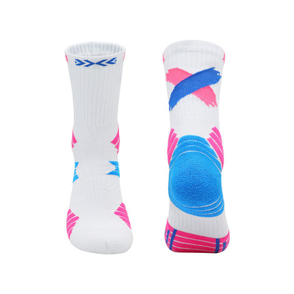 Autumn and Winter Professional Towel Bottom Elite Basketball Socks for Adults and Children Sweat-Absorbent High-Top Men's Thickened Sports Socks Wholesale