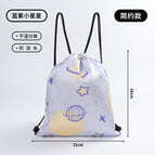 Blue and purple little stars [simple style]