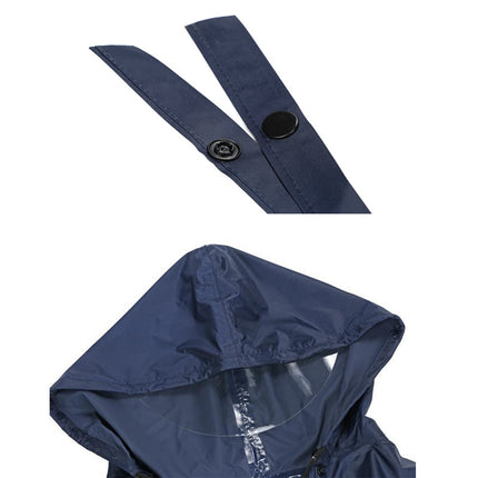 Factory in stock cross-border disabled elderly wheelchair special reflective poncho electric scooter raincoat