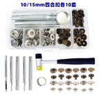 Copper snap buckle 87-piece box