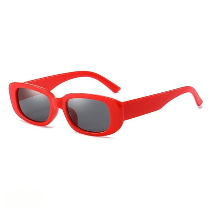80004 New Sunglasses Pc Piece European and American Trendyy Square Sunglasses Fashionable Stylish Square Glasses for Women 80004