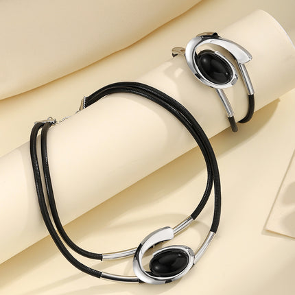 Bohemian Style Bracelet and Necklace Set Wholesale Women's Jewelry