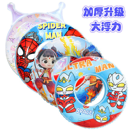 2026 New Model Children's Swimming Ring, Inflatable Thickened Swim Ring for Babies and Kids, Boys and Girls Water Park Underarm Float Ring