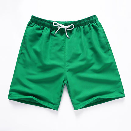 Men's Quarter Beach Pants Casual Seaside Three-Quarter Pants Swimming Shorts Loose Boxer Briefs