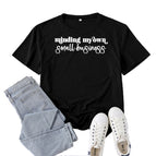 Black (white font) / S