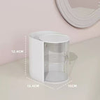 White two-tier divided storage box / Opp packaging