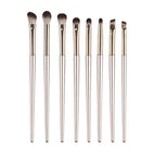 8 gold-plated bare brush [wooden handle OPP bag]]