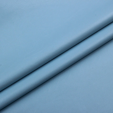 Elastic Pu Soft Leather Fabric with Fine Grain for Bags and Shoes, Flat Elastic Clothing Material, Plain Weave Garment Accessories for Cross-Border Trade