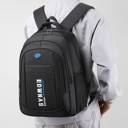 Foreign trade business backpack Oxford cloth men's and women's new computer backpack outdoor junior high school student travel schoolbag