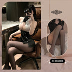 Uniform Set Black Pantyhose / All yards