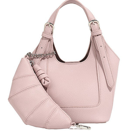 PU Croissant Bucket Bag / Sac Seau Croissant PU