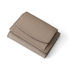 Matsuoka [Elephant Grey] Full-layer cowhide inside and outside / 10*7*3CM
