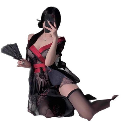 Ancient Style Han Dynasty Sexy Intimates 2025 New Sexy Pajamas Dancer Uniform Passionate Bed Shame Date Collection