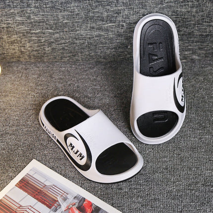 Extra Large Size Slippers for Men in Summer Indoor and Outdoor Home Household Bathroom Bath Non-Slip Plus Fat Plus Large Sandals Summer Slippers