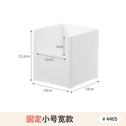 Telescopic Japanese-Style Right-Angle Storage Box Kitchen Cabinet Storage Box Removable Desktop Debris Organizer Deep Cabinet Storage Basket