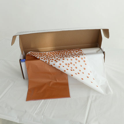 Disposable roll tablecloth cutting table runner tablecloth waterproof oil-proof PEVA party household rectangular tablecloth
