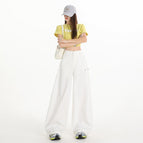 Trousers//white / XS