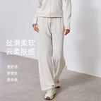 White protein [wide-leg pants] / M【 45-52.5kg 】