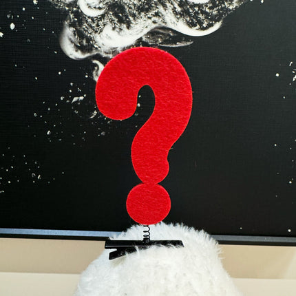Creative headband arrow question mark symbol headband concert photo artifact fun funny headband conspicuous headband
