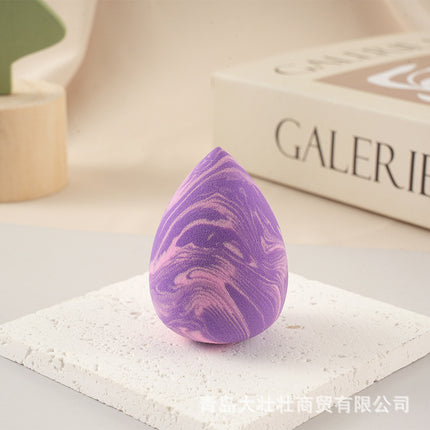 Individually Packaged Water Drop Puff Oblique-Cut Beauty Sponge Set Mixed Pack Soft Extra-Large Cleansing Cosmetic Makeup Tools