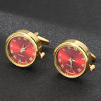 Gold Red Watch / 14k