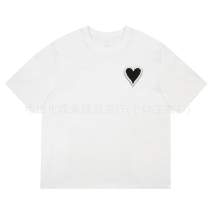 2024 European and American Trendy Brand Spring and Summer New Three-Dimensional Big Red Logo Unisex Wholesale Dropshipping