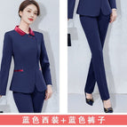 Blue suit + blue pants / S