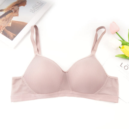 Shantou Factory in stock Women's Bra Lightweight Breathable Comfortable Traceless Underwear Push-up Bra