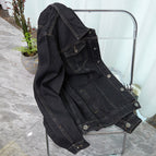 Black and gray jacket / M 50kg can be worn on both sides