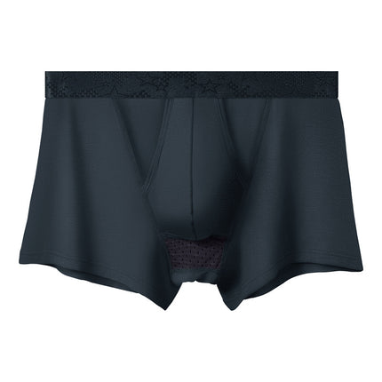Bullet-type Separate Underwear Men's Summer Ice Silk Scrotum Pants Men's Boxer Pants Thin Comfortable Breathable Boxer Pants