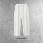 Straight pants-ovary gray / S