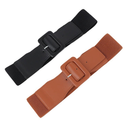New Elastic Waist Bandwidth Decoration Fashion All-match Elastic Women's Waist Seal Outer Coat with dress Accessories