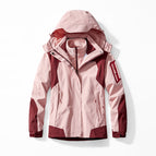 Female-Pink Wine Red [Two Pieces]] / 3XL