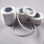 10m 1 roll of white plain ribbon