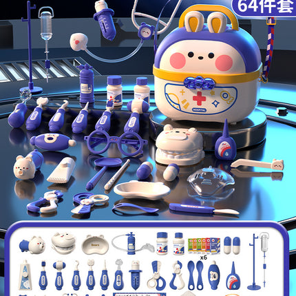 Simulation Medical Box Doctor Doctor Toy Set Boy Play House Play Injection Medical Suitcase Girl