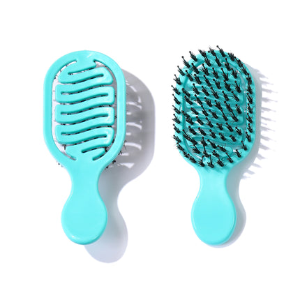 Ribs Comb for High Crown Volume, Wholesale, Household, Mini, Portable, Women's Hollow-Out Hair Smoothing and Styling Massage Comb