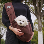 Coffee Polyester Bag Plus Phone Pocket