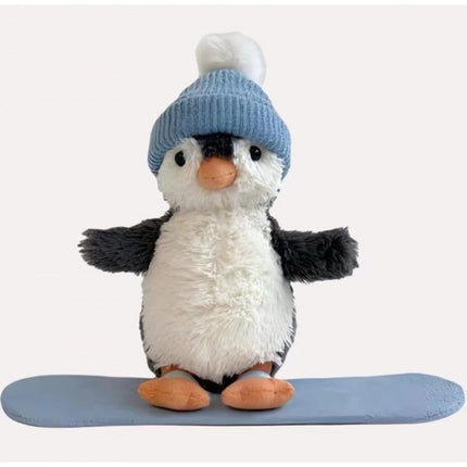 Cross-border Peanut Penguin Doll Internet Popular Cute small size Soft Children Baby Pacifying Plush Doll