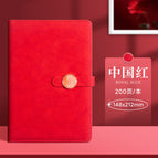 A5 upgraded plastic buckle-china red