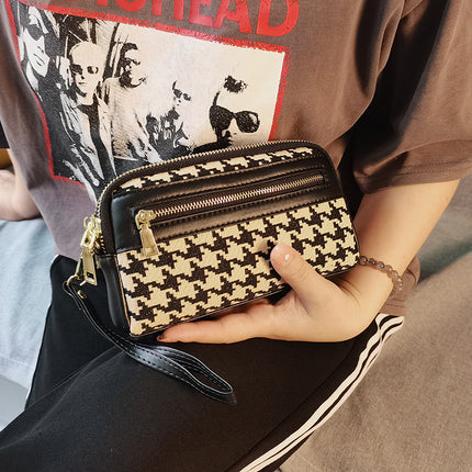 Elegant Women's Clutch Bag 2026 New Model, Can Hold Mobile Phone, Fashionable High-End Designer Wristlet Wallet