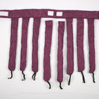 purple long detachable